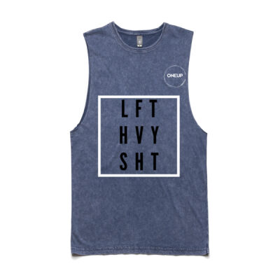 MENS WASHOUT SINLGET - LFT HVY SHT Thumbnail